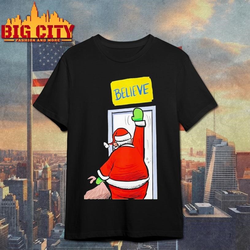 Santa Believe Ted Lasso Shirt