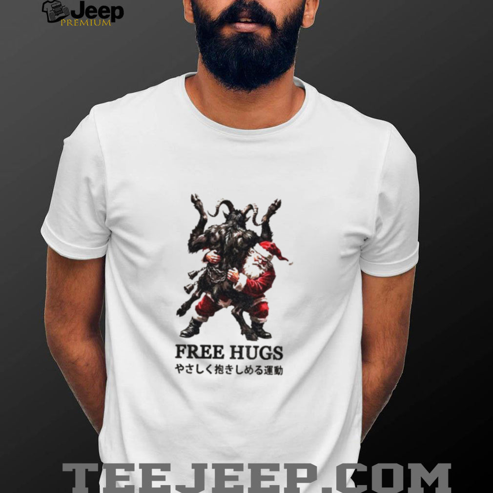 Santa Free Monster Hugs Shirt