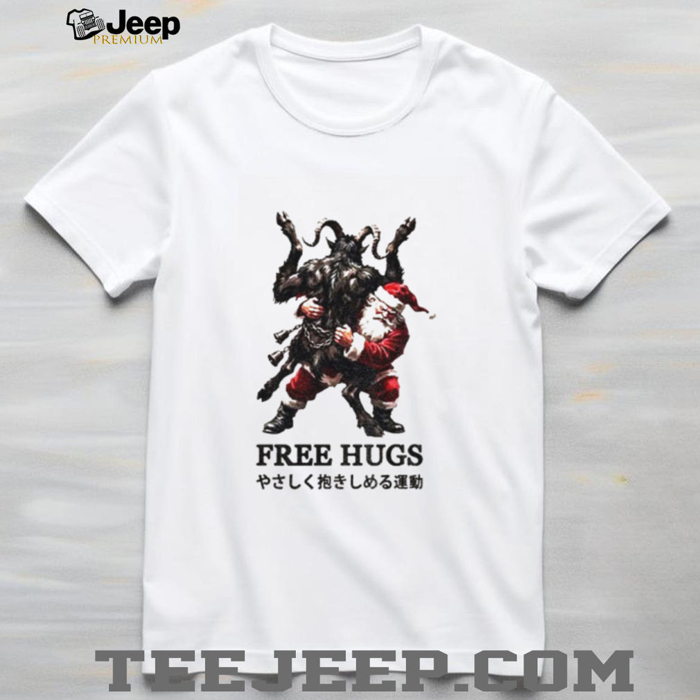 Santa Free Monster Hugs Shirt
