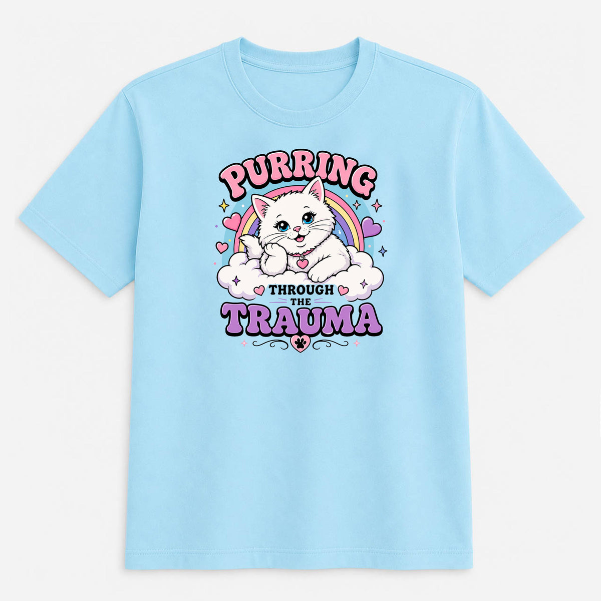 Unisex | Purring Through Trauma | Tee