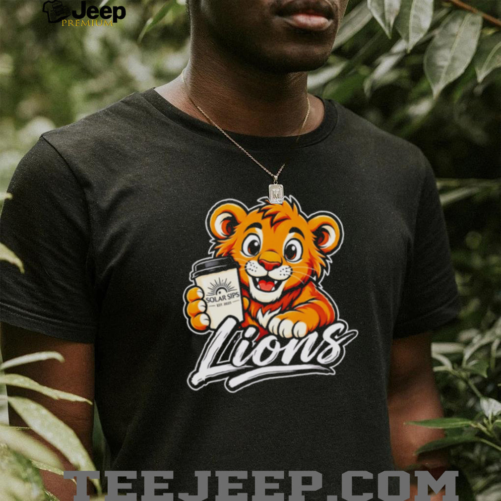 Solar Sips x Lions Coffee Trend shirt