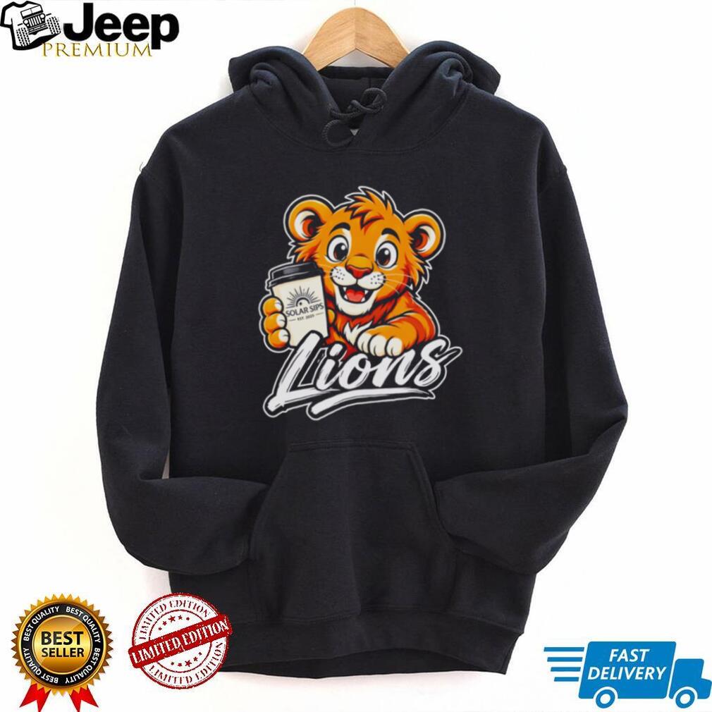 Solar Sips x Lions Coffee Trend shirt