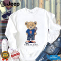 Syracuse Lacrosse Bear Mascot Orange shirt