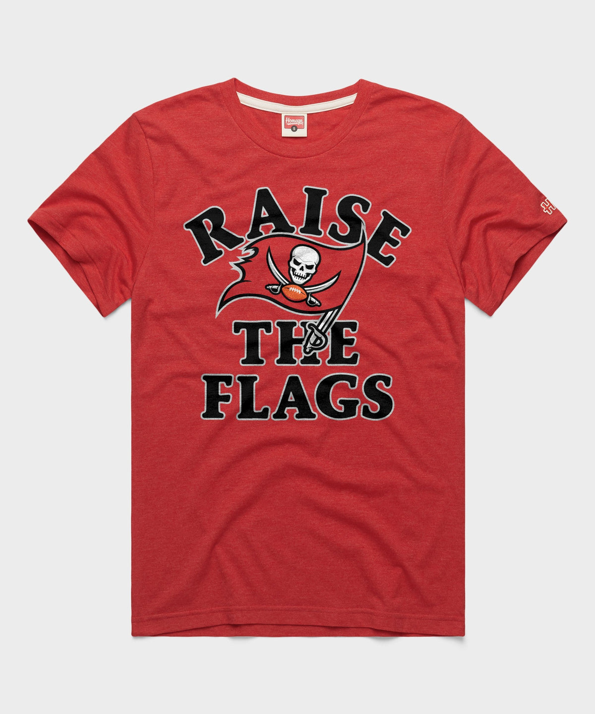Tampa Bay Buccaneers Raise The Flags