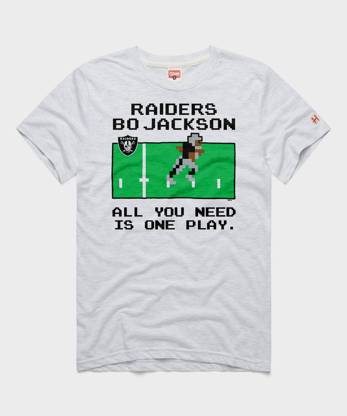 Tecmo Bowl Raiders Bo Jackson One Play