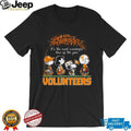 Tennessee Volunteers Peanuts Football Fall Time Coffee Shirt