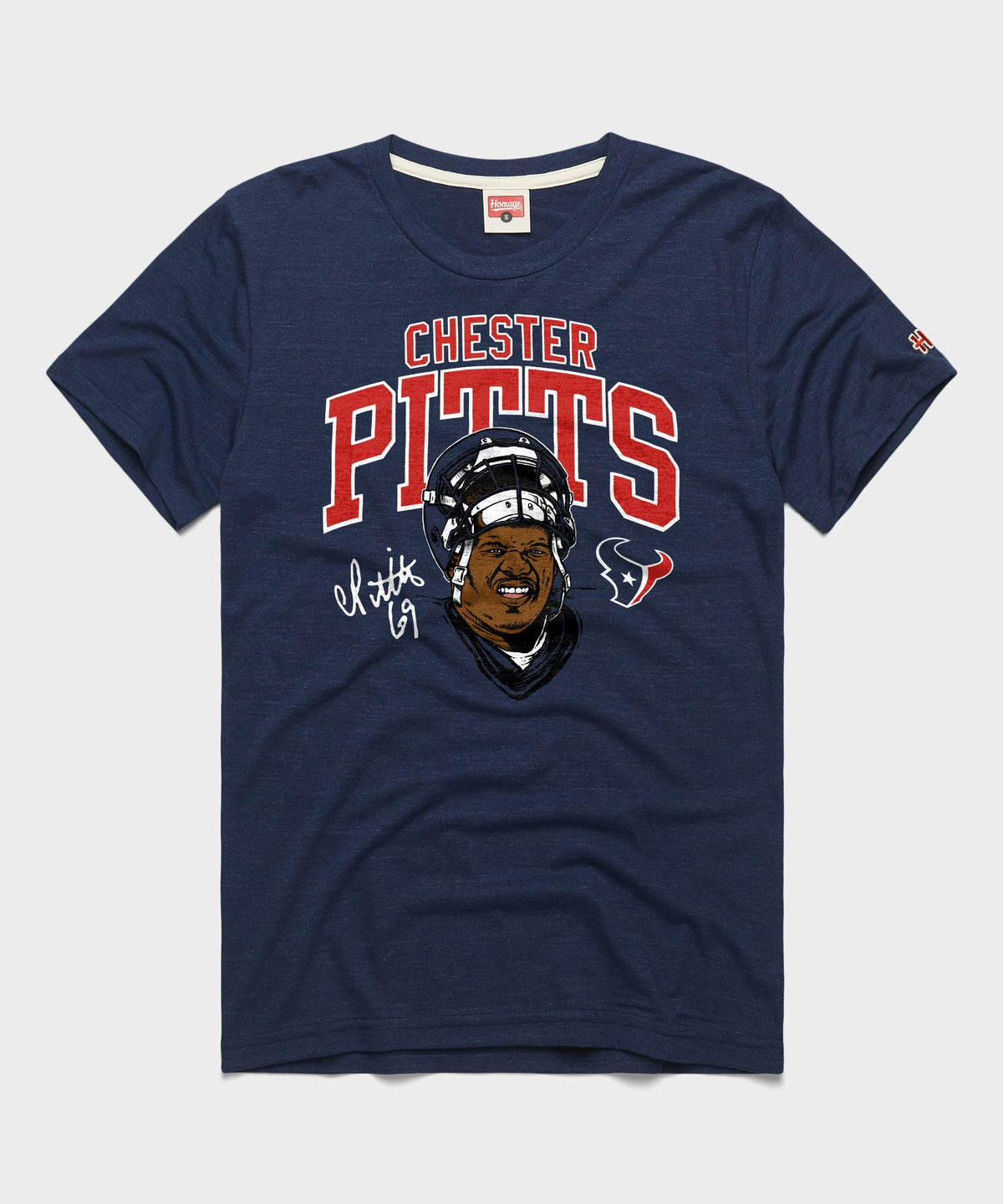 Texans Chester Pitts Signature