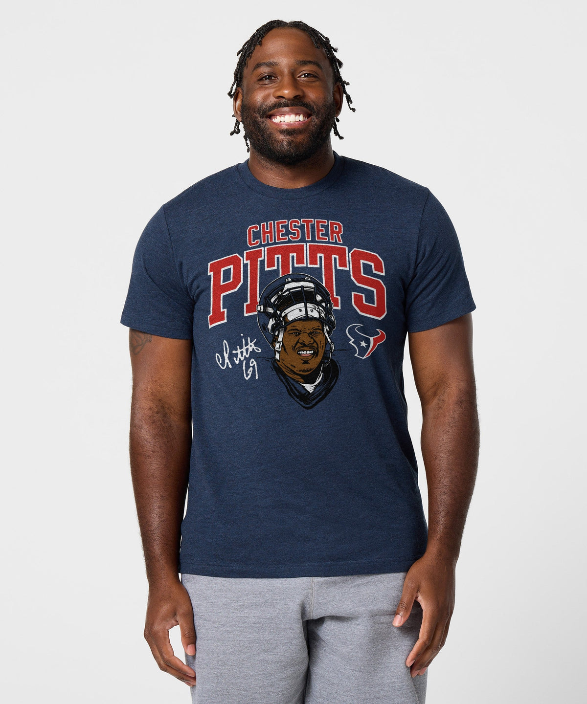 Texans Chester Pitts Signature