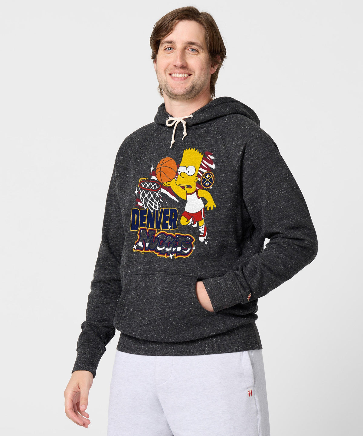 The Simpsons Bart x Denver Nuggets Hoodie