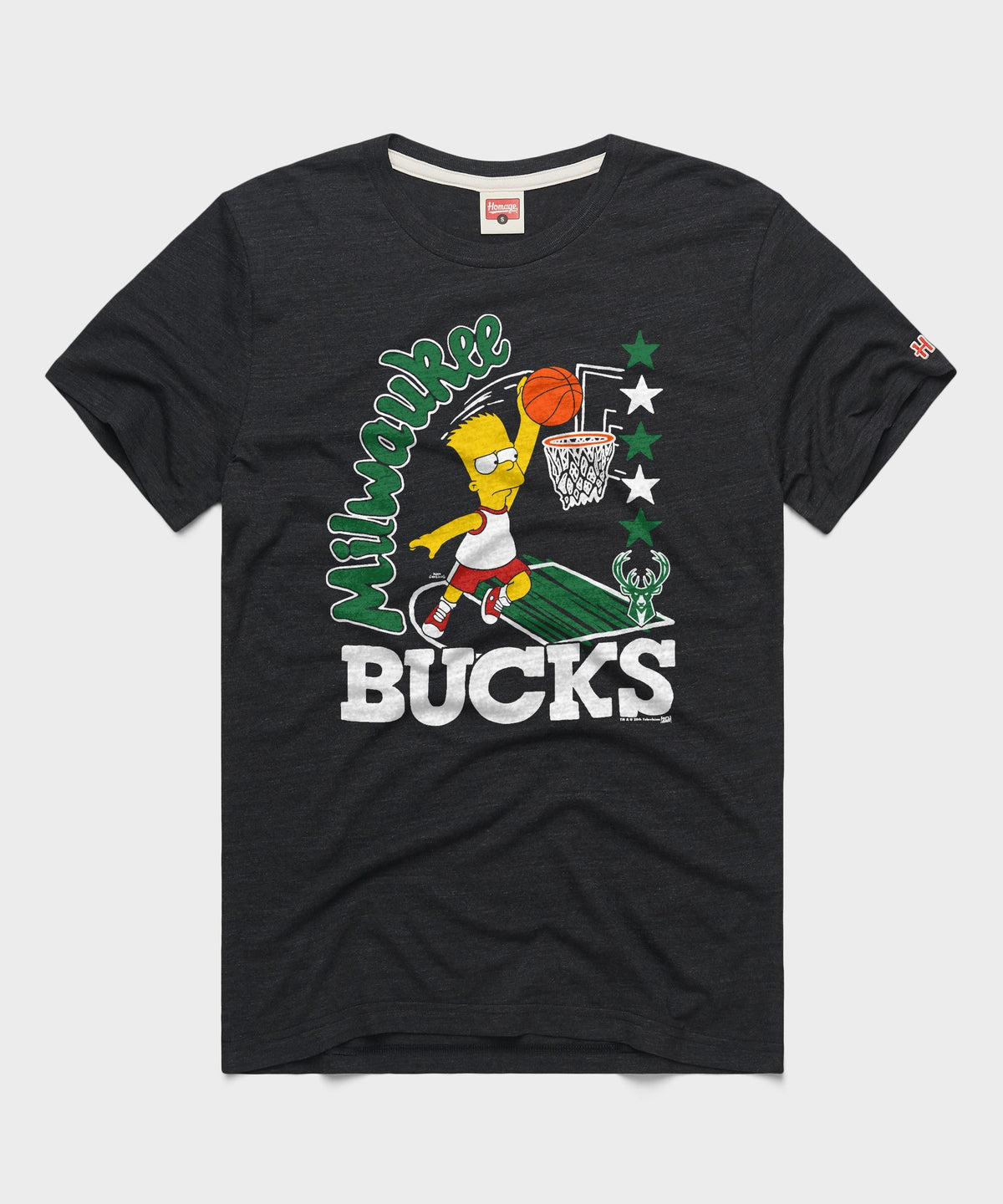 The Simpsons Bart x Milwaukee Bucks