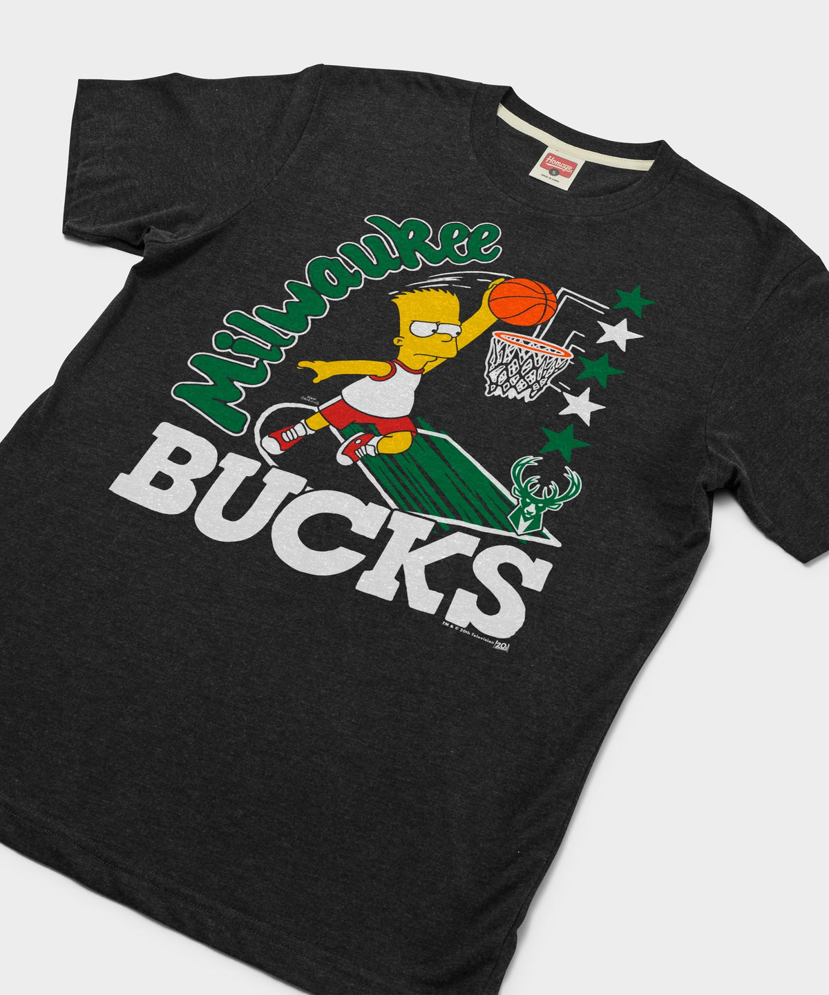 The Simpsons Bart x Milwaukee Bucks