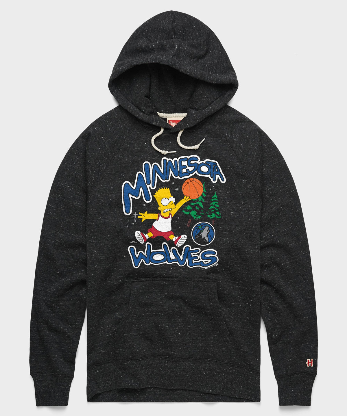 The Simpsons Bart x Minnesota Timberwolves Hoodie