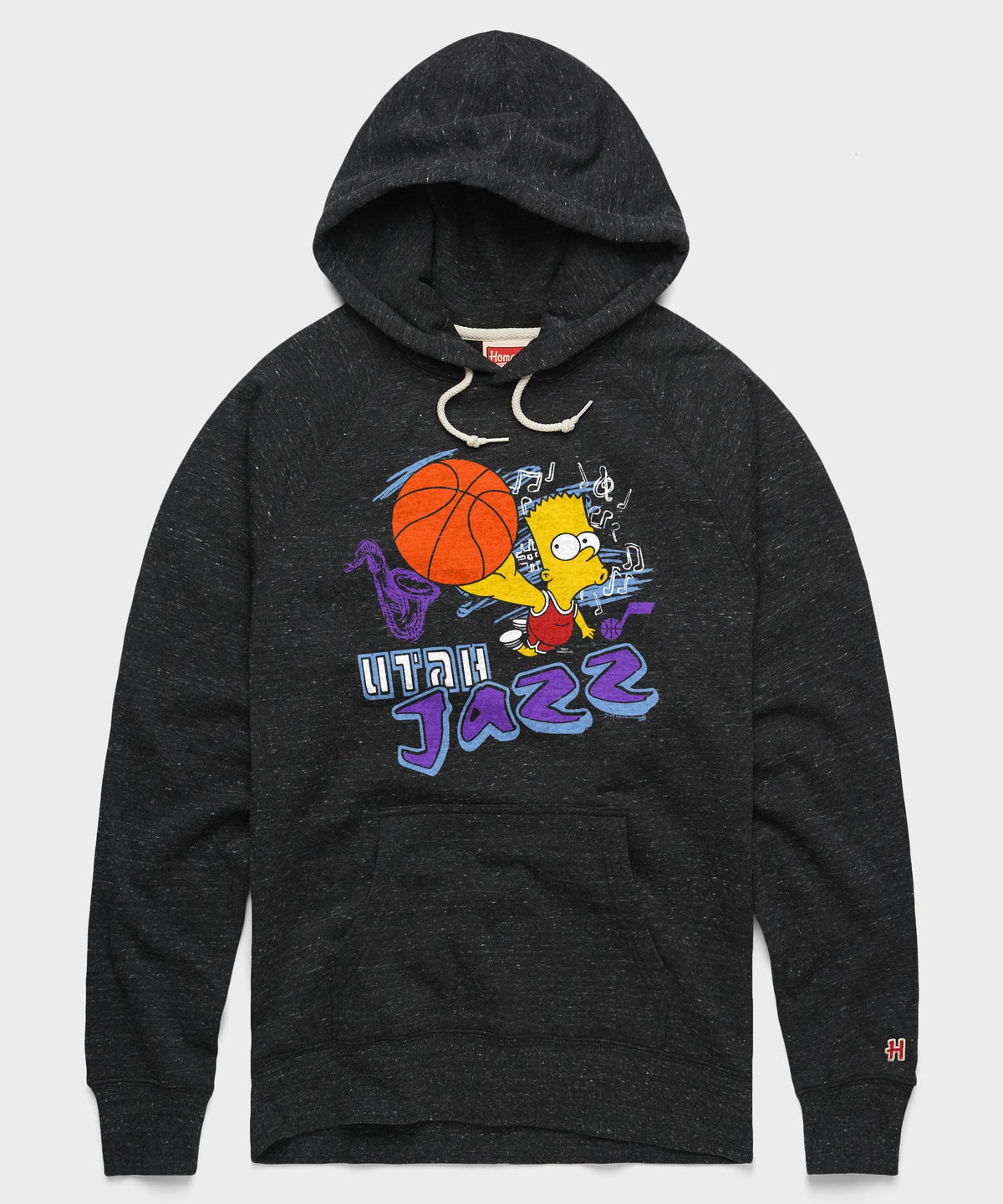 The Simpsons Bart x Utah Jazz Hoodie