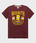 The Simpsons Bart x Washington Commanders