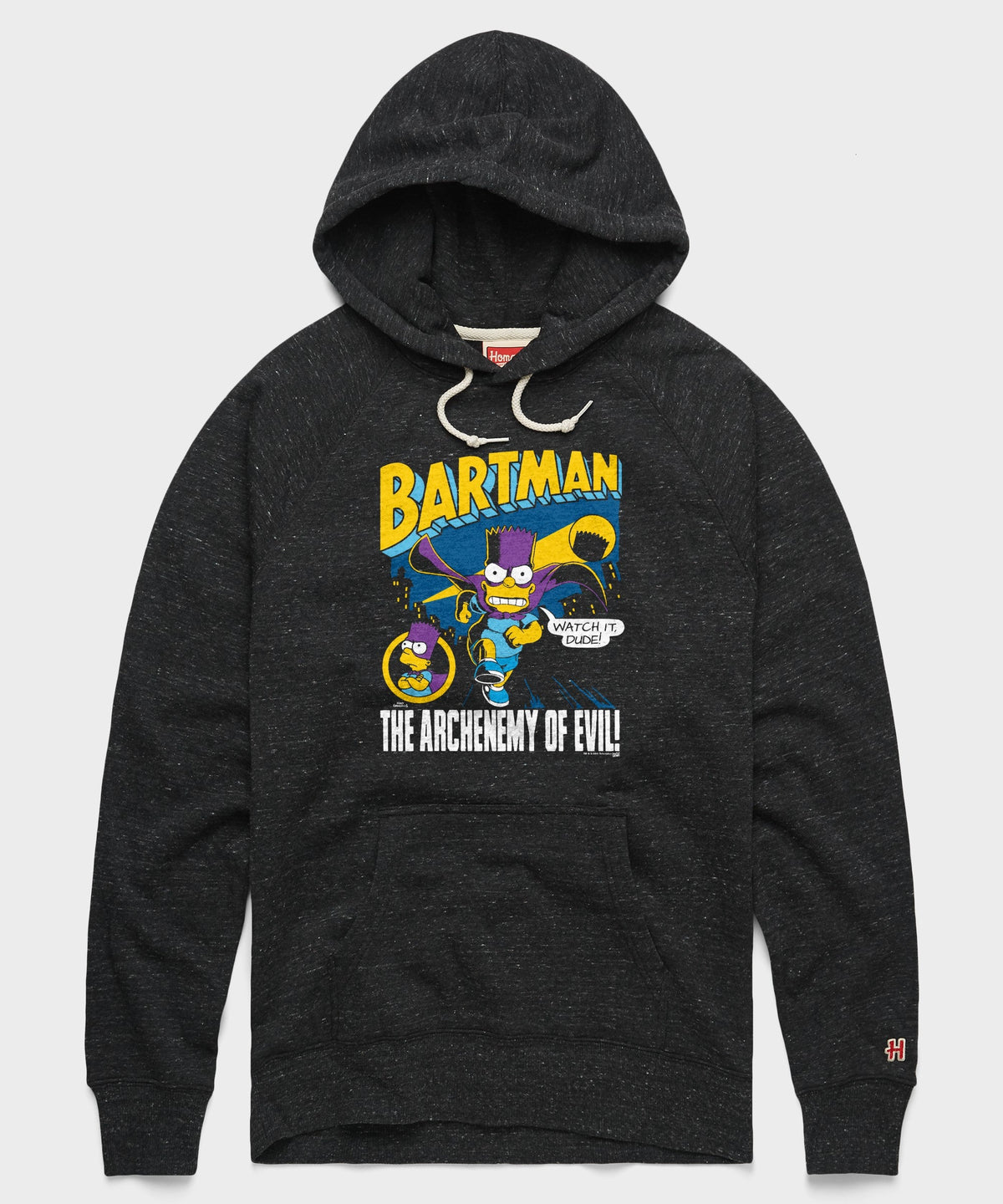 The Simpsons Bartman The Archenemy of Evil Hoodie