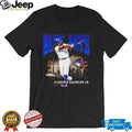 Toronto Blue Jays Vladimir Guerrero Jr. Nowbestshirt Slugger Swing Skyline T Shirt