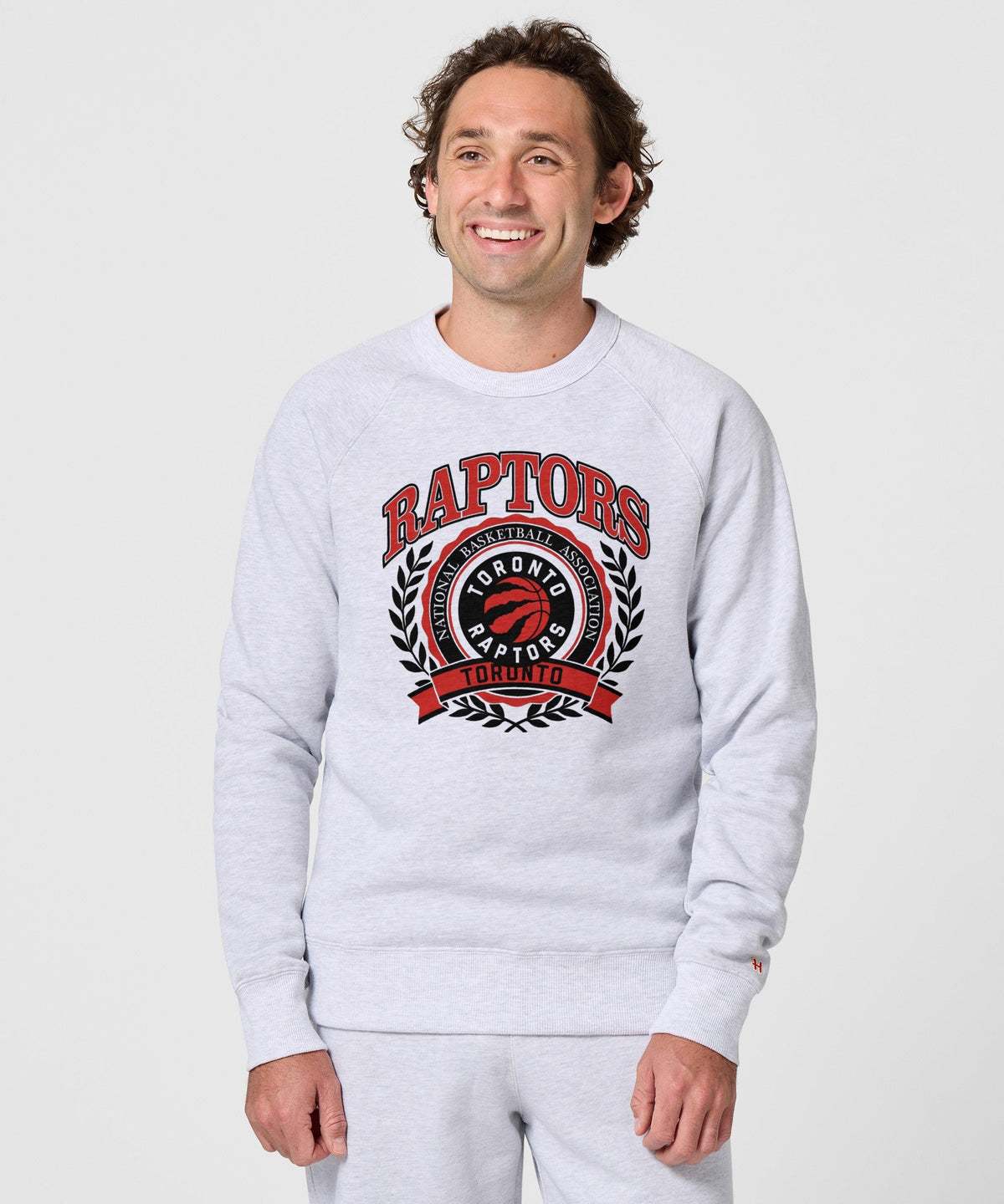Toronto Raptors Crest Crewneck