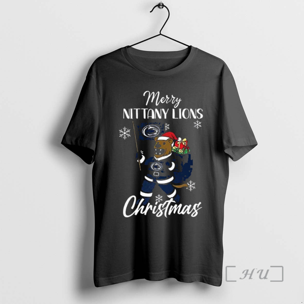 Trending Santa Merry Penn State Nittany Lions Mascot Merry Christmas 2025 Premium T Shirts Sweater Hoodie, Sweatshirt
