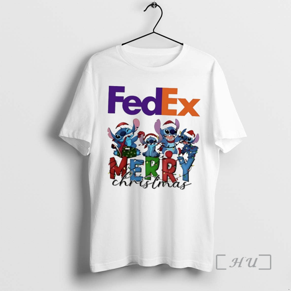 Trending Stitch Merry Christmas 2025 X Fedex T-Shirts, Hoodie, Sweatshirt | InkPodShop.com