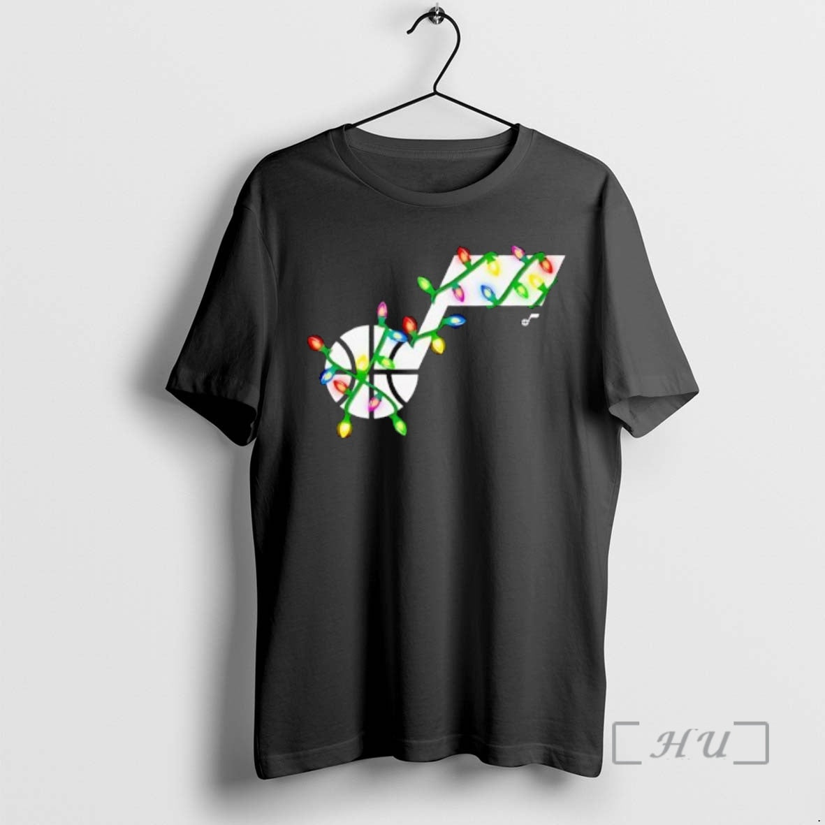 Trending Utah Jazz Logo Lights Merry Christmas T-Shirts, Hoodie, Sweatshirt | InkPodShop.com