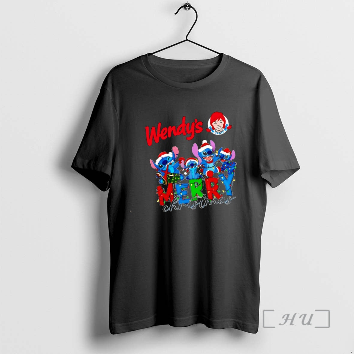 Trending Wendys X Stitch Merry Christmas 2025 T-Shirts, Hoodie, Sweatshirt | InkPodShop.com