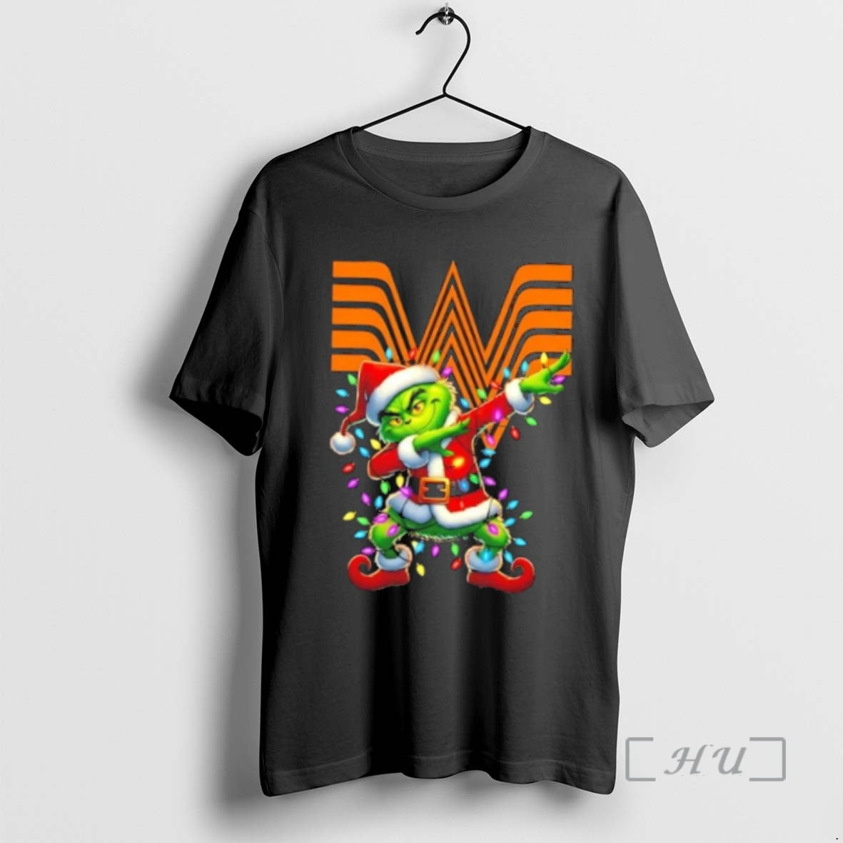 Trending Whataburger Grinch Dabbing Merry Christmas Premium T Shirt Sweater Hoodie, Sweatshirt | InkPodShop.com