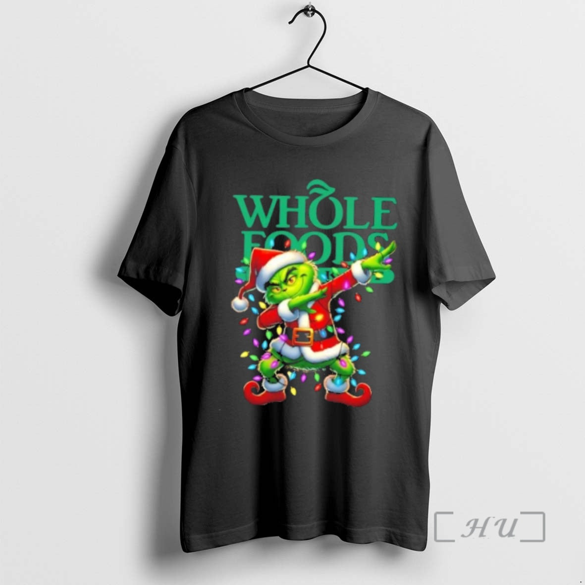 Trending Whole Foods Market Grinch Dabbing Merry Christmas Premium T Shirt Sweater Hoodie, Sweatshirt | InkPodShop.com
