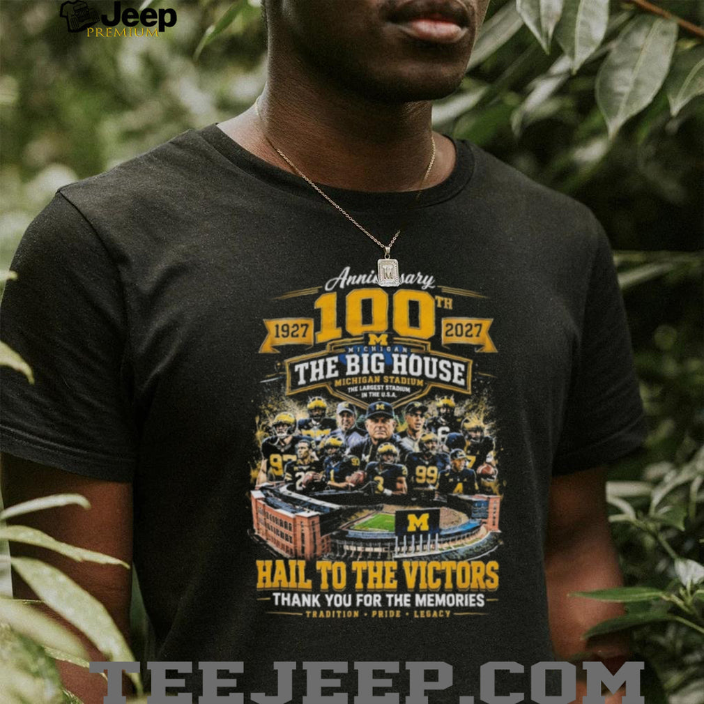 Michigan Stadium 100th Anniversary The Big House Football Shirt