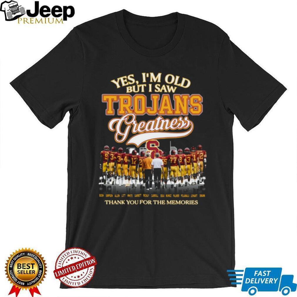 USC Trojans Football Legends Retro Vintage College Sports Shirt