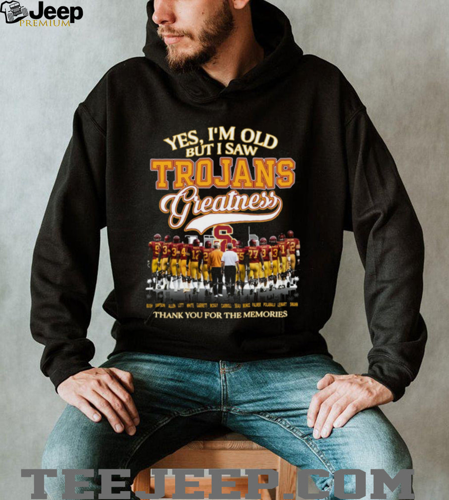 USC Trojans Football Legends Retro Vintage College Sports Shirt