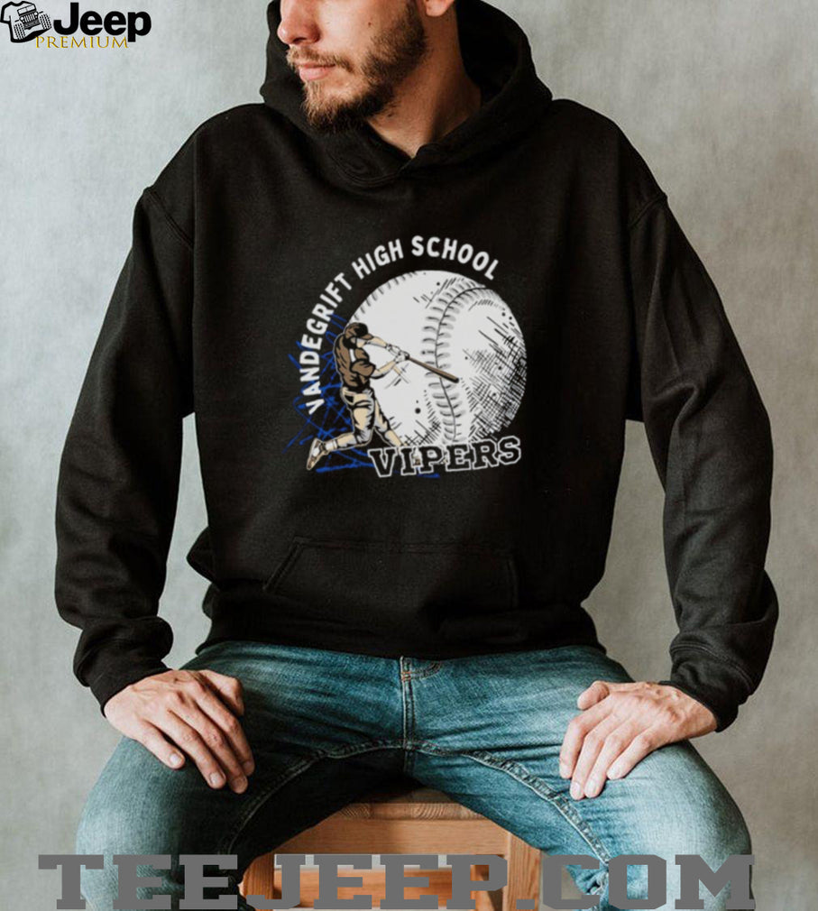 Vandegrift Crown Trio Baseball Highschool graphic shirt