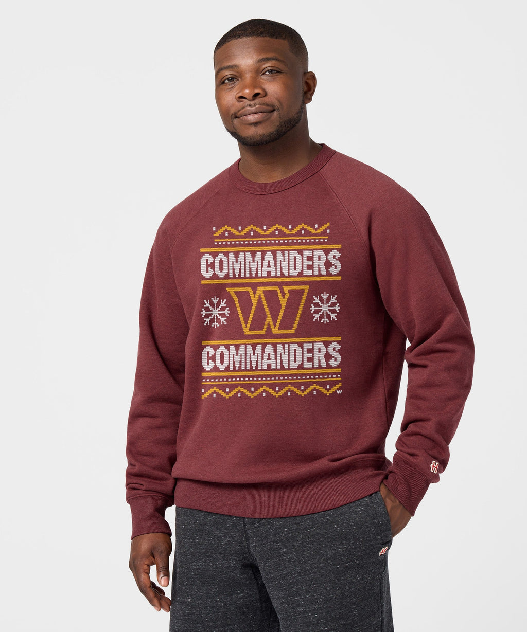 Washington Commanders Holiday Crewneck