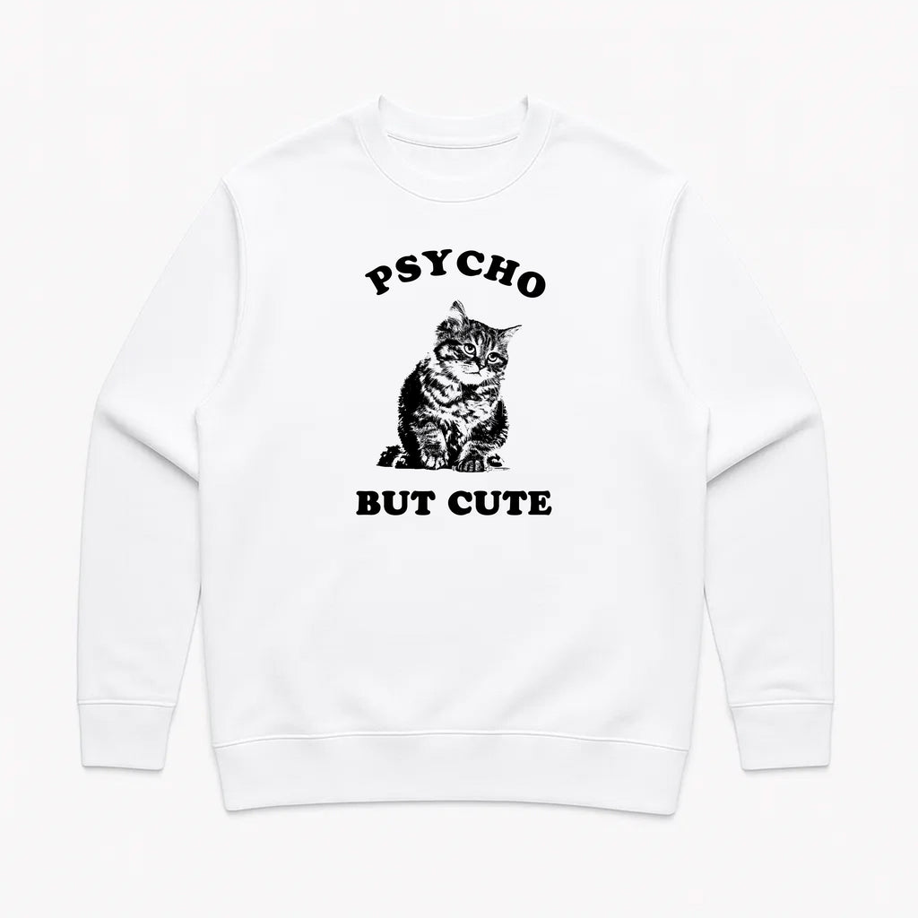 Unisex | Cute But Psycho | Crewneck Sweatshirt