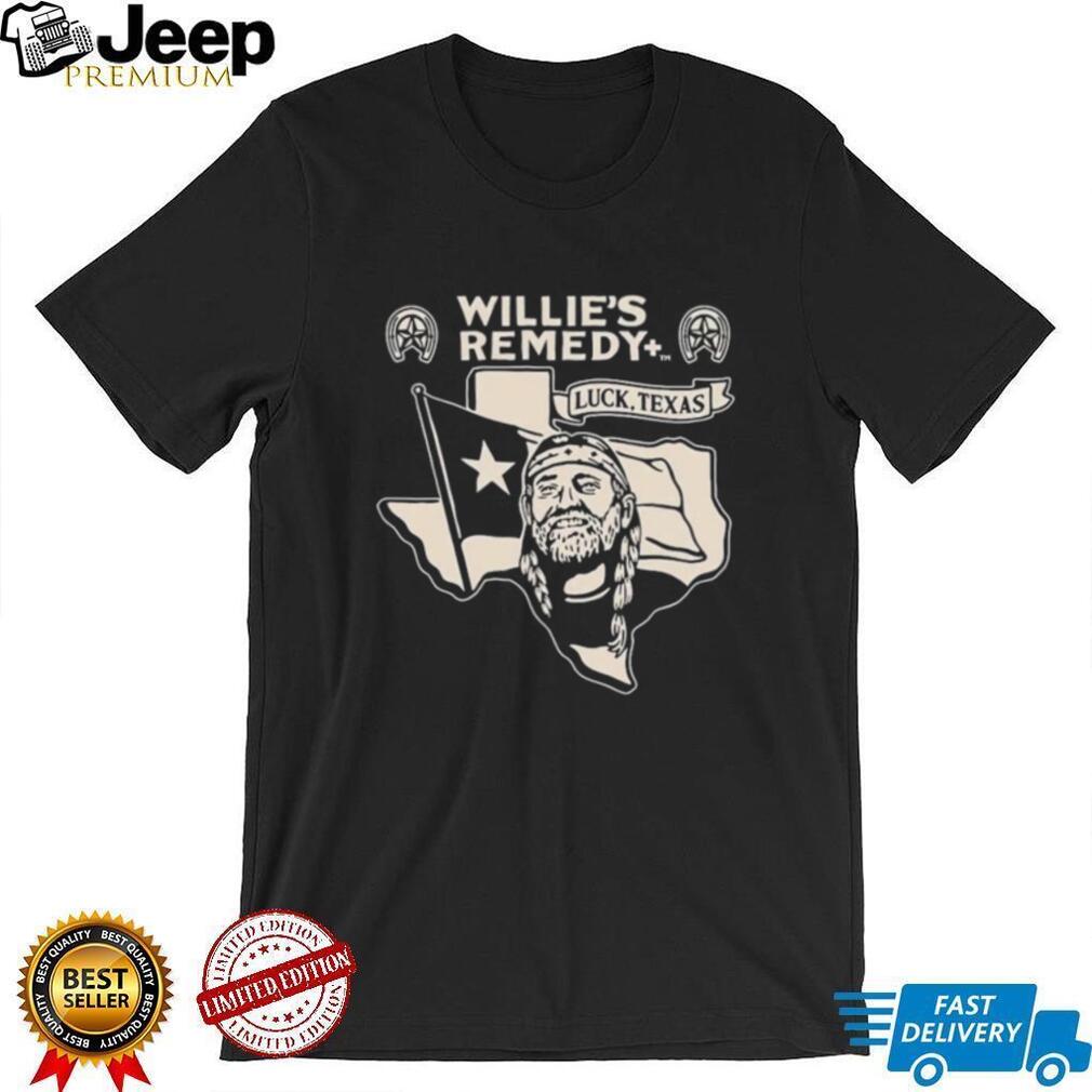 Willie Nelson Willie’s Remedy Luck Texas shirt