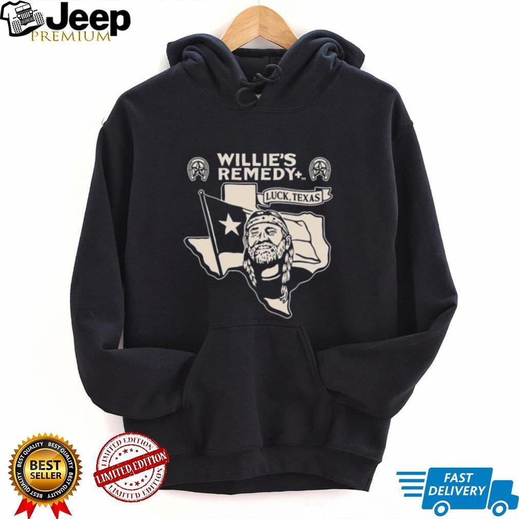 Willie Nelson Willie’s Remedy Luck Texas shirt
