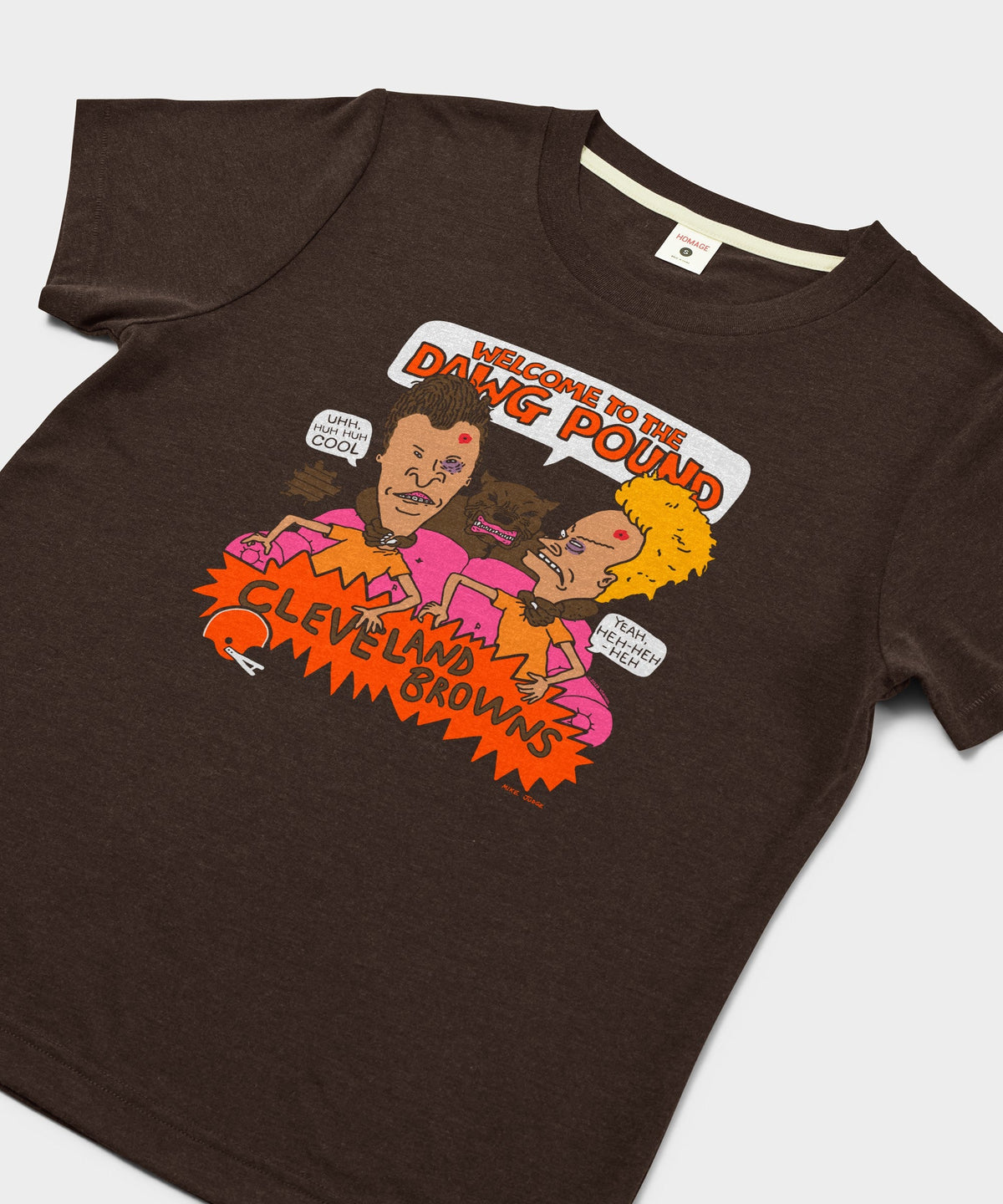 Women's Beavis And Butt-Head X Cleveland Browns Dawg Pound