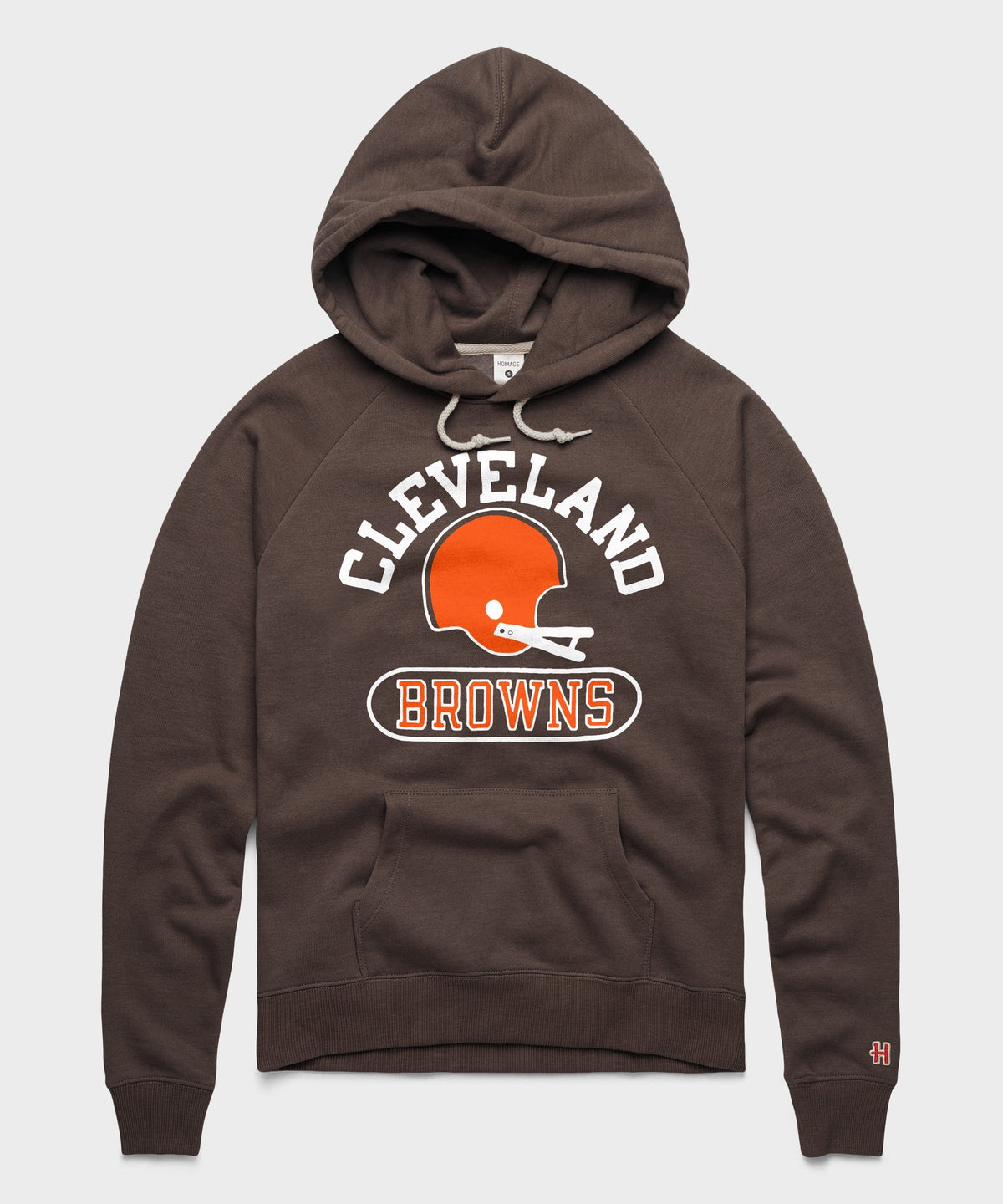 Women's Cleveland Browns Throwback Helmet Hoodie