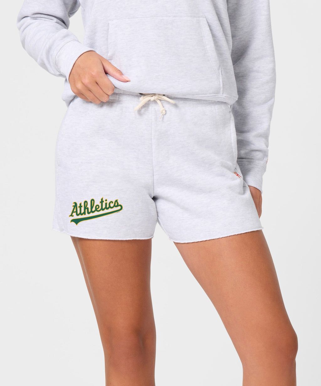 Women's Oakland Athletics Jersey Logo '93 Sweat Shorts