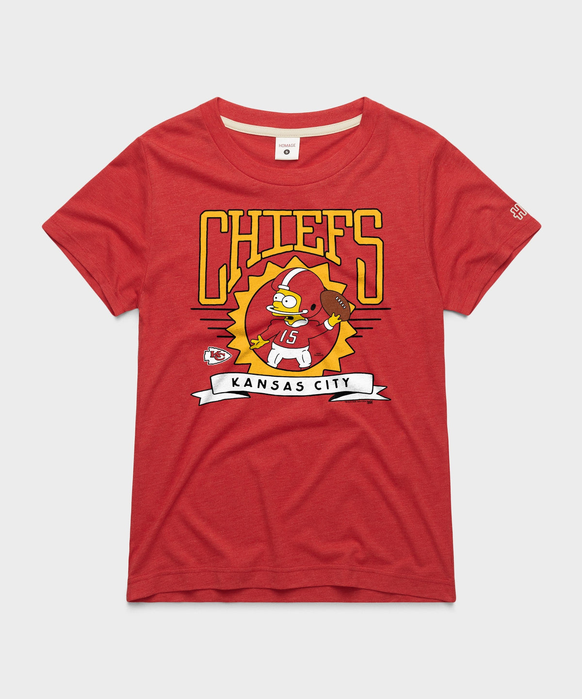 Women's The Simpsons Bart x Kansas City Chiefs
