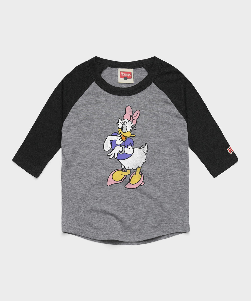 Youth Daisy Duck Raglan