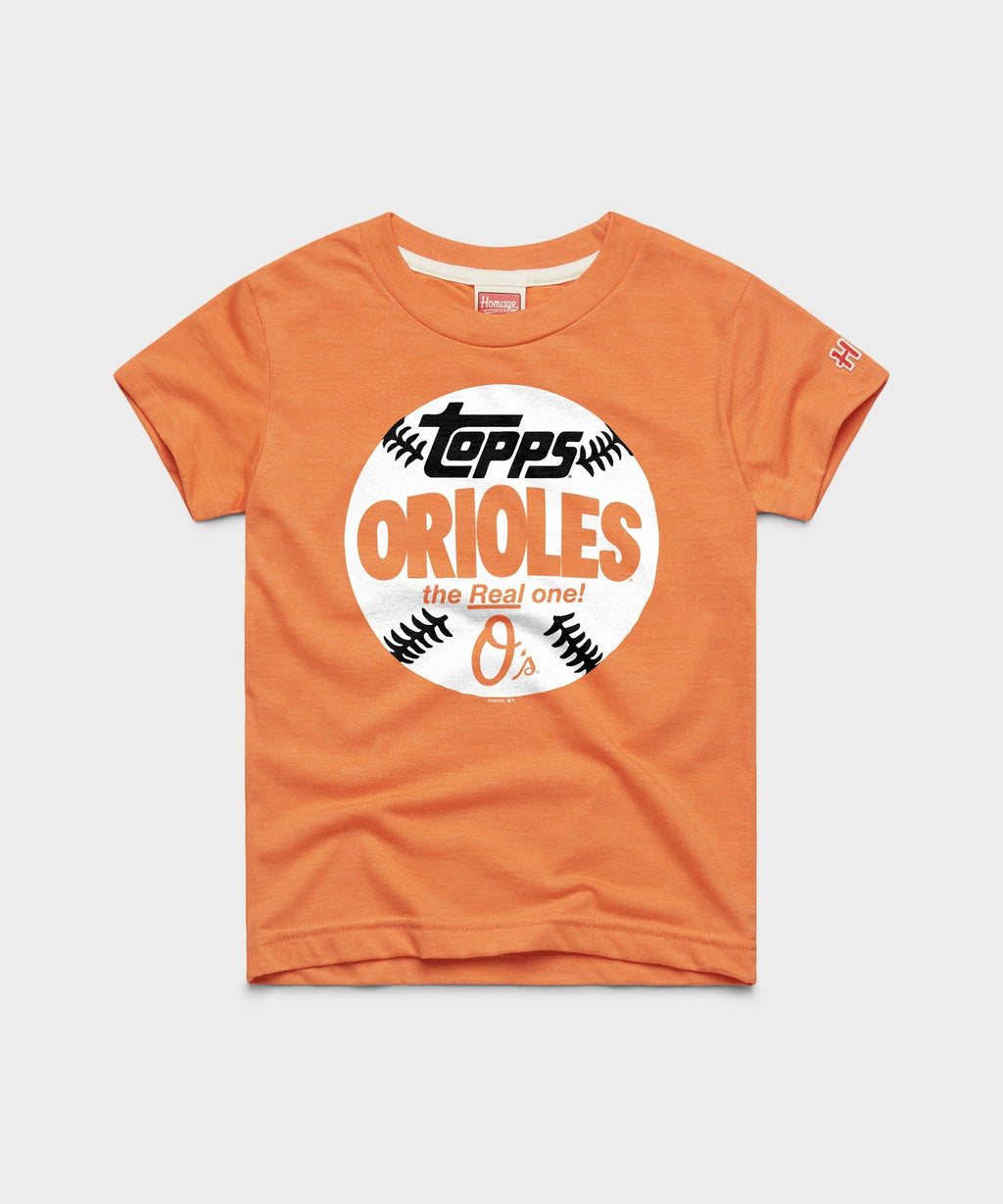 Youth MLB x Topps Baseball The Real One Baltimore Orioles