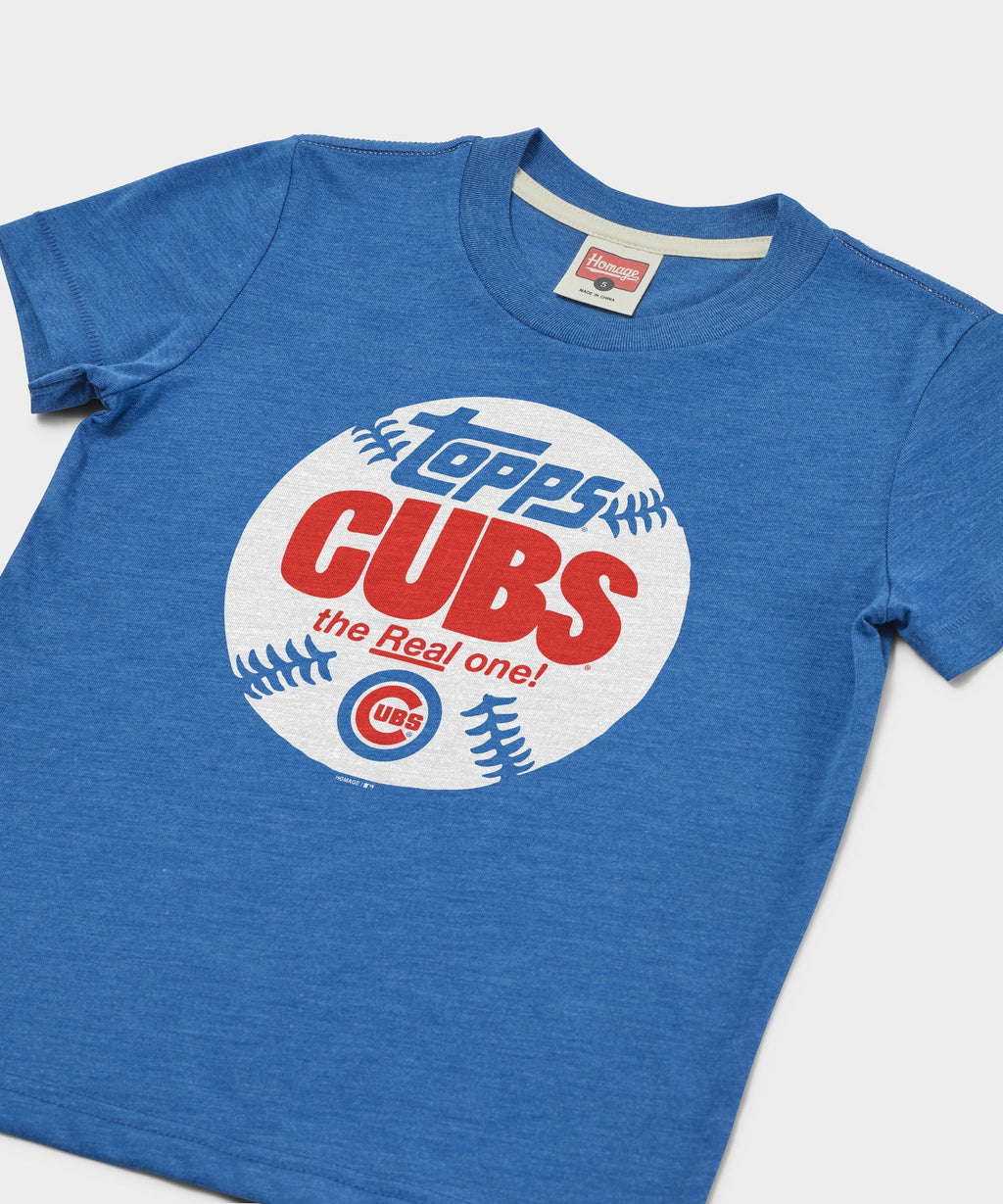 Youth MLB x Topps Baseball The Real One Chicago Cubs