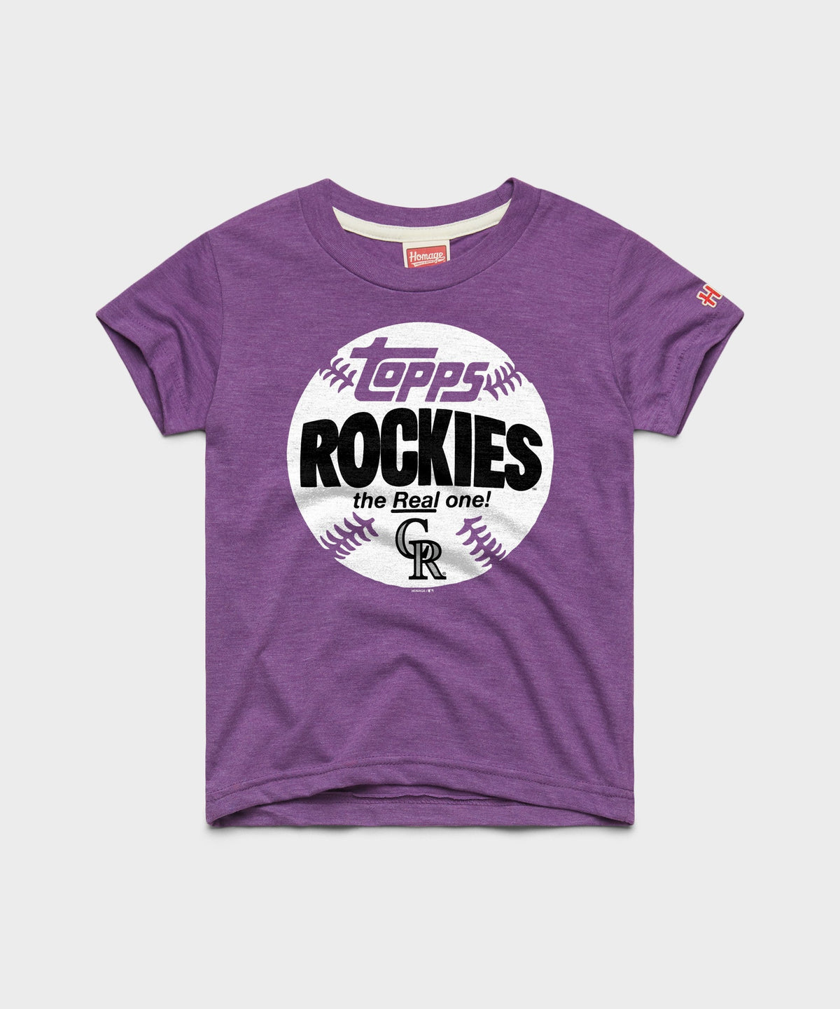 Youth MLB x Topps Baseball The Real One Colorado Rockies