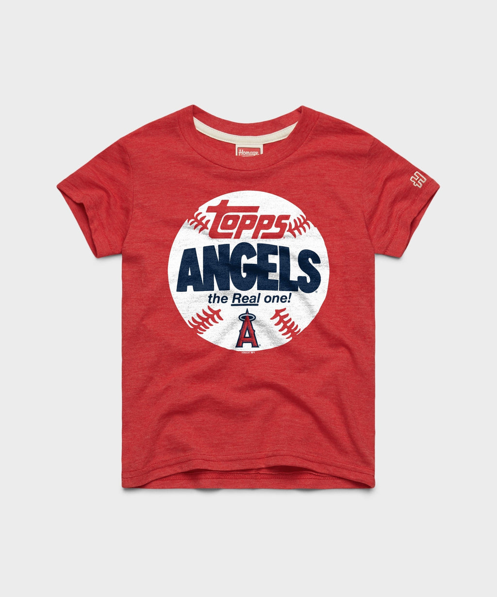 Youth MLB x Topps Baseball The Real One Los Angeles Angels