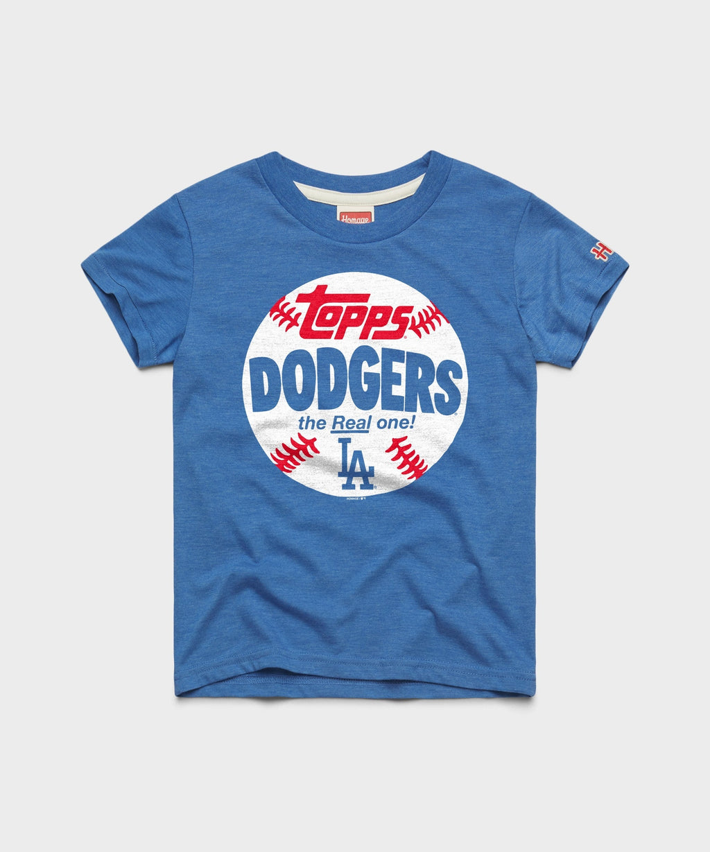 Youth MLB x Topps Baseball The Real One Los Angeles Dodgers