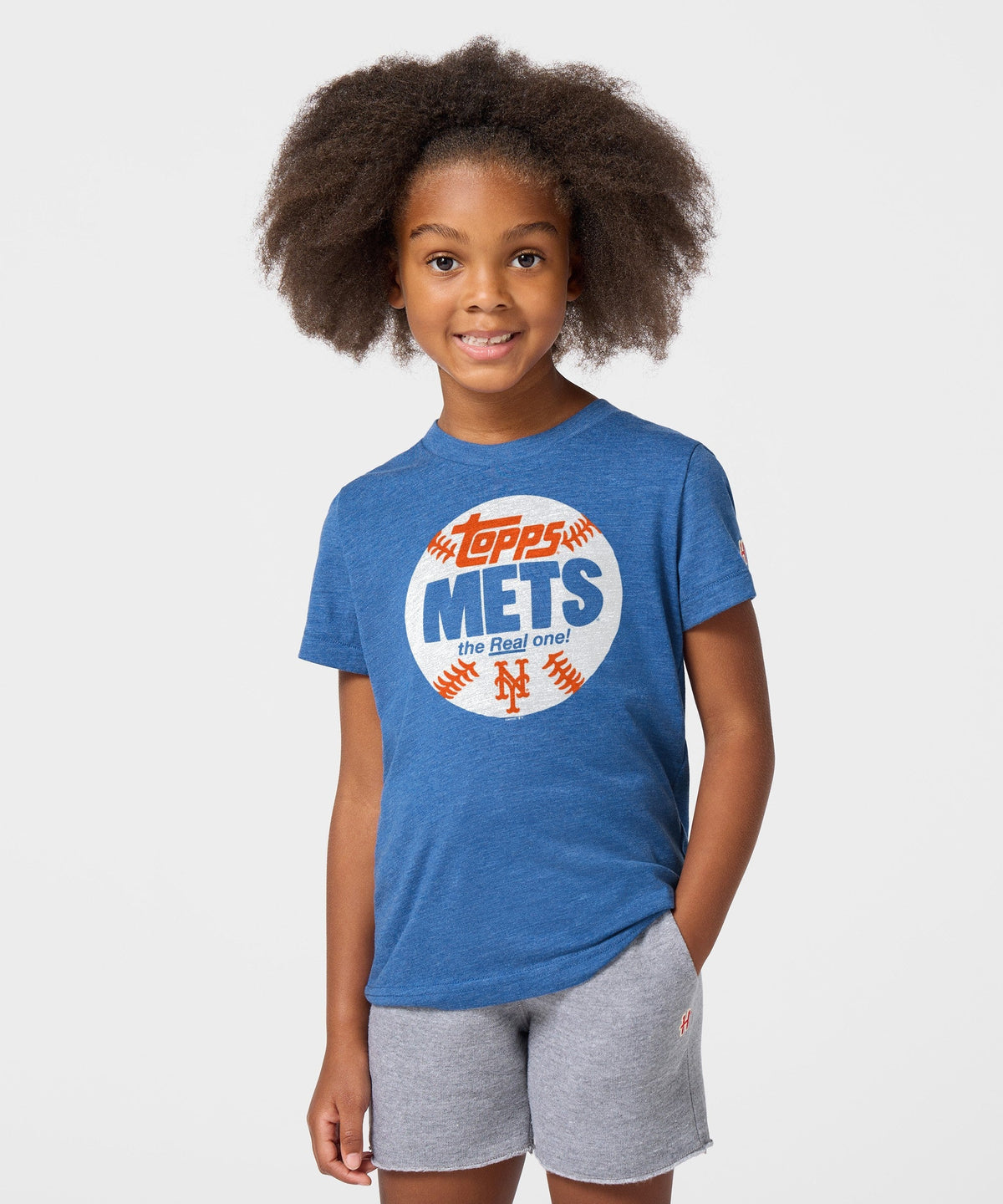 Youth MLB x Topps Baseball The Real One New York Mets
