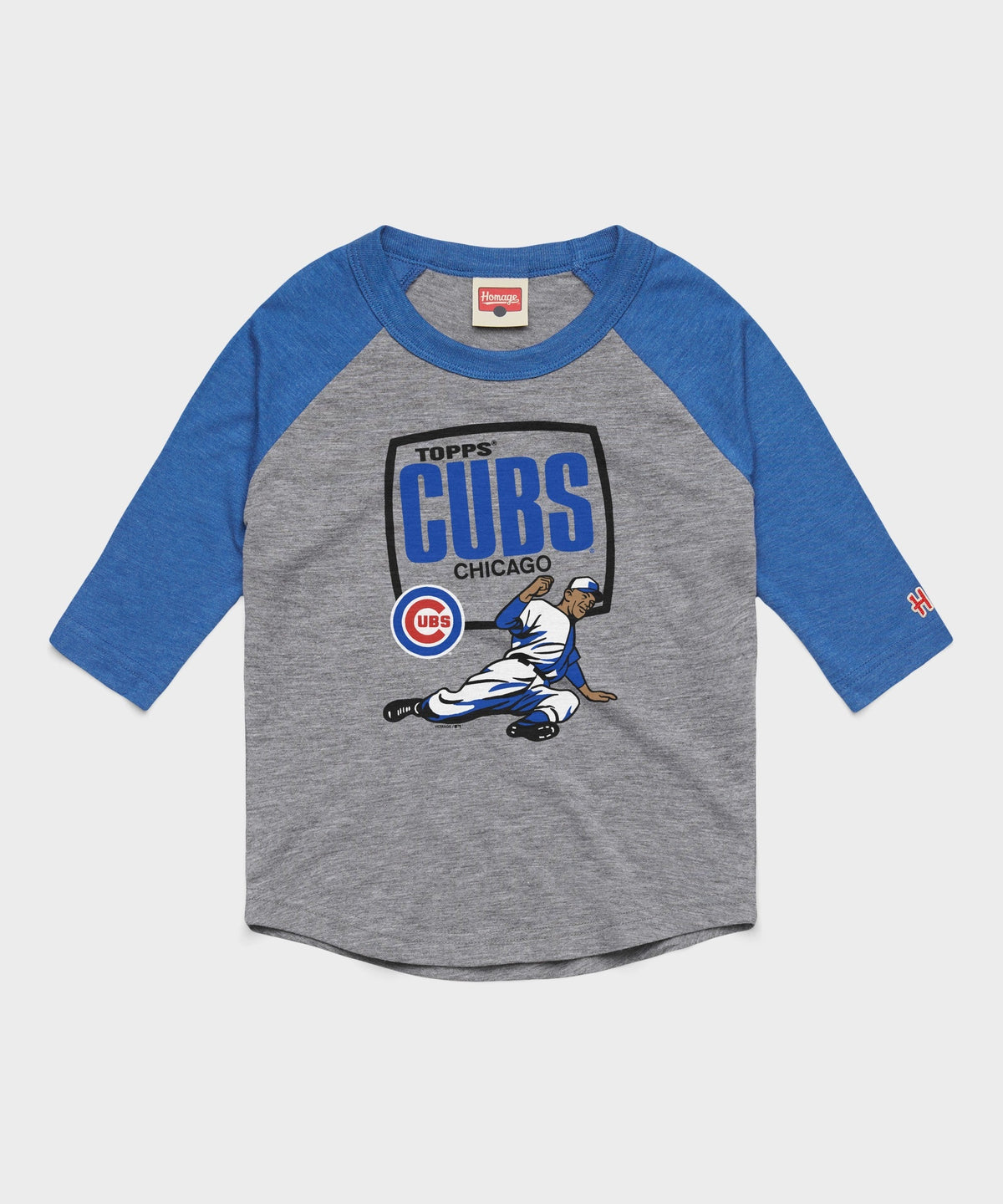 Youth MLB x Topps Chicago Cubs Raglan