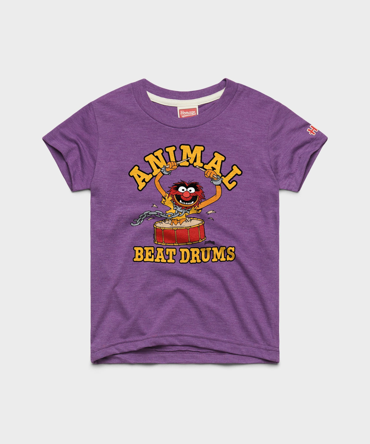 Youth Muppets Animal Beat Drums T-Shirt