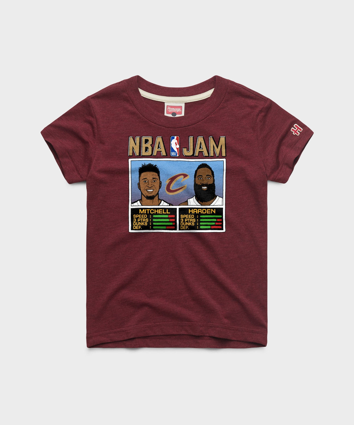 Youth NBA Jam Cavs Mitchell And Harden