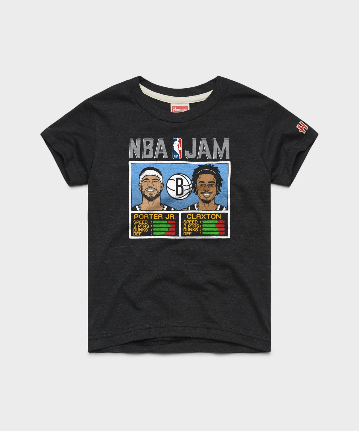 Youth NBA Jam Nets Porter Jr. And Claxton